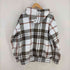 ショーン ジョン Sean john チェック柄 ジップアップパーカー メンズ import:XL