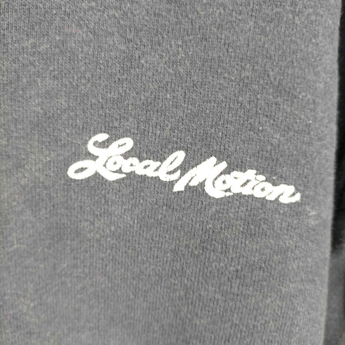 ローカルモーション local motion 両面プリント スウェット メンズ