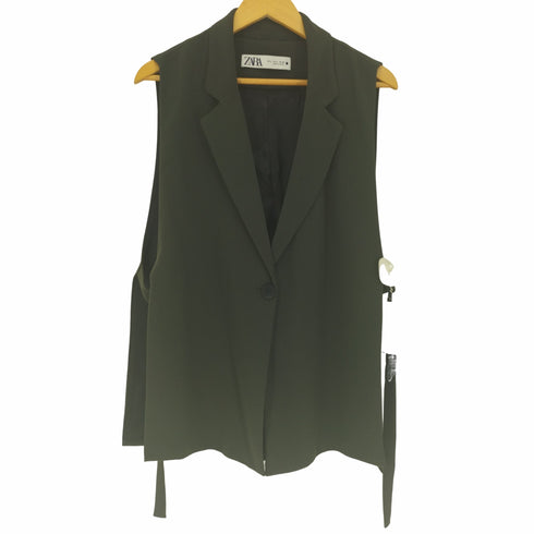 ザラ ZARA スリット ベスト レディース import:L