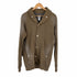 ディーゼル DIESEL ヴィンテージ加工 ショールカラー スウェットカーディガン メンズ import:S