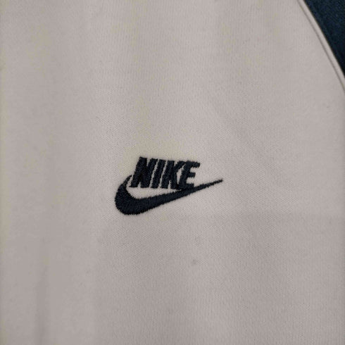 ナイキ NIKE 00S スウォッシュロゴ刺繍 ラグランスウェット メンズ import:L