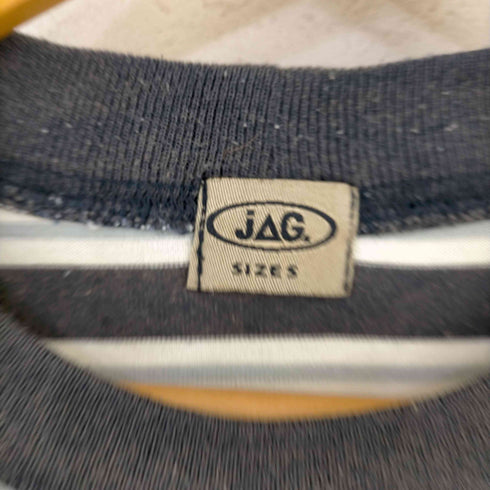 JAG オーストラリア製 ロゴ刺繍 ボーダーカットソー メンズ import:S