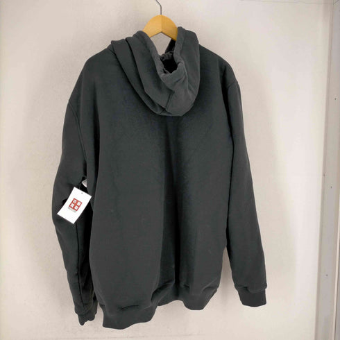 カーハート Carhartt 裏地キルティング 企業ロゴ刺繍 ジップパーカー メンズ JPN:XL