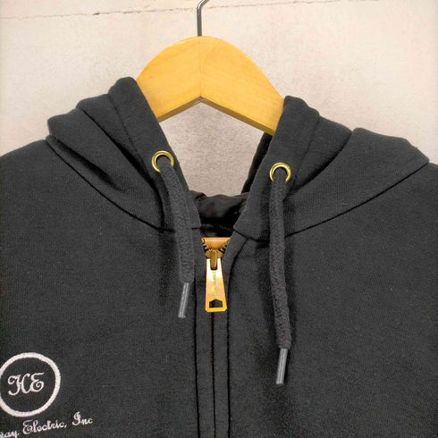 カーハート Carhartt 裏地キルティング 企業ロゴ刺繍 ジップパーカー メンズ JPN:XL