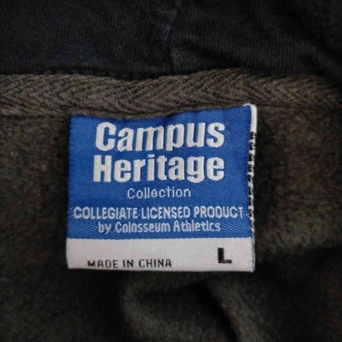 campus heritage フロント刺繍プルオーバーパーカー メンズ JPN:L