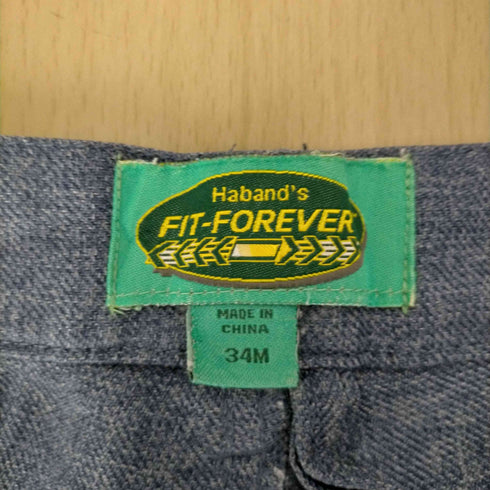 ハバンド HABAND アジャスター ポリエステルパンツ メンズ 34M