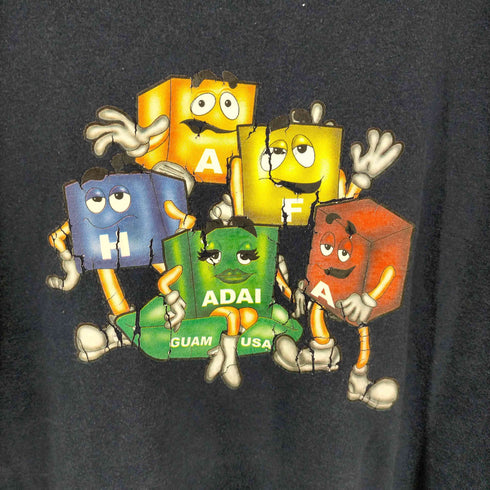 M&MS キャラクタープリント Tシャツ メンズ