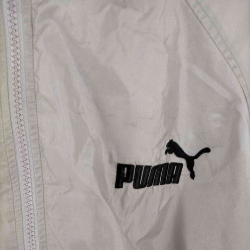 プーマ PUMA ロゴ刺繍 ナイロンジャケット メンズ JPN:M
