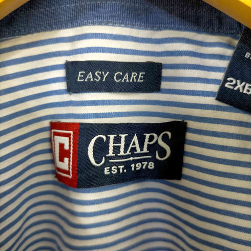 チャップス CHAPS ロゴ刺繍 S/S BDシャツ メンズ 2XB