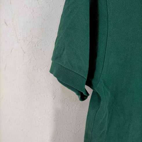 ラコステ LACOSTE ロゴ刺繍 鹿の子 ポロシャツ メンズ JPN:3