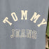 トミージーンズ tommy jeans ロゴ刺繍×プリント ラグランスウェット メンズ import:M