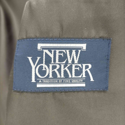 ニューヨーカー NEWYORKER 3B ウールテーラードジャケット メンズ