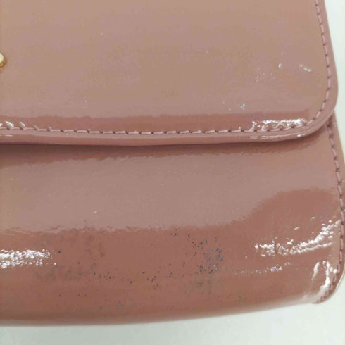 ヴィヴィアンウエストウッドロンドン Vivienne Westwood LONDON エナメル チェーン ショルダーバッグ レディース