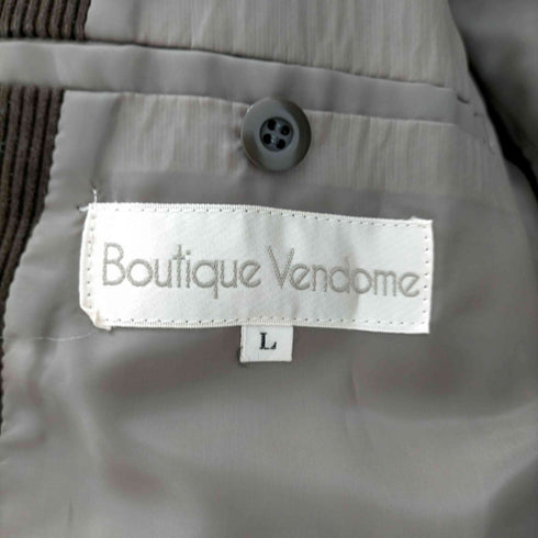 Boutique Vendome 2B コーデュロイジャケット メンズ import:L