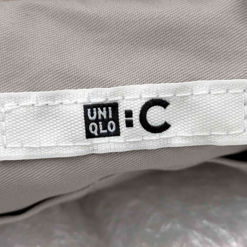 ユニクロシー UNIQLO:C レザータッチラウンドバッグ レディース