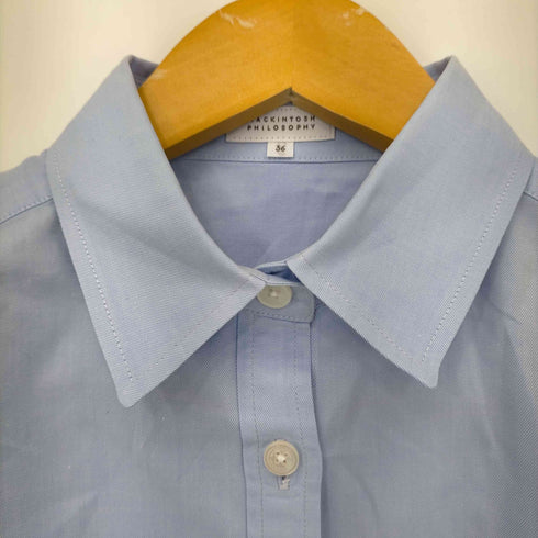 マッキントッシュフィロソフィー MACKINTOSH PHILOSOPHY 長袖コットンシャツ レディース 36