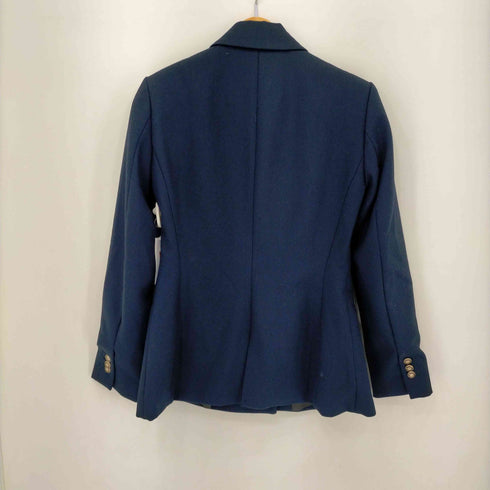 ザラ ZARA 紺ブレ ダブルブレストブレザージャケット レディース import:M