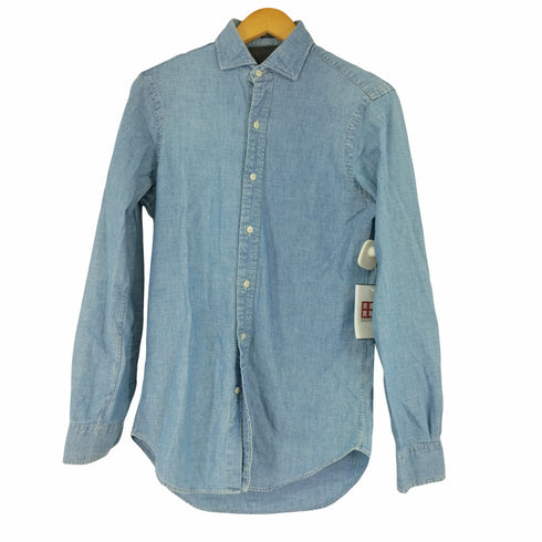 ポロラルフローレン POLO RALPH LAUREN INDIGO CHAMBRAY L/S シャンブレーシャツ メンズ import:XS