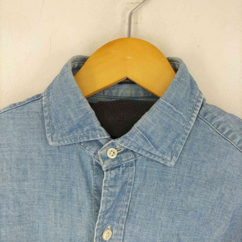 ポロラルフローレン POLO RALPH LAUREN INDIGO CHAMBRAY L/S シャンブレーシャツ メンズ import:XS