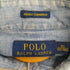 ポロラルフローレン POLO RALPH LAUREN INDIGO CHAMBRAY L/S シャンブレーシャツ メンズ import:XS