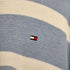 トミーヒルフィガー TOMMY HILFIGER ロゴ刺繍 ボーダー クルーネックニット メンズ import:L