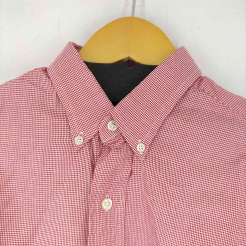 ポロバイラルフローレン Polo by RALPH LAUREN MADE IN USA スモールポニー刺繍千鳥格子 L/S シャツ メンズ 18
