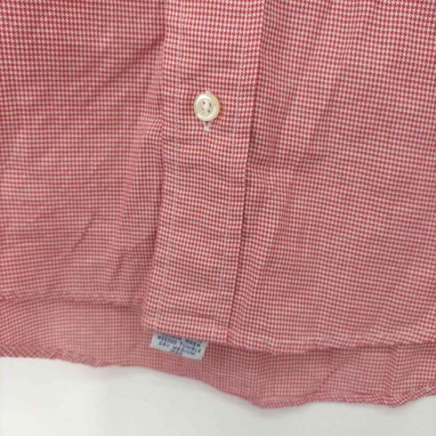ポロバイラルフローレン Polo by RALPH LAUREN MADE IN USA スモールポニー刺繍千鳥格子 L/S シャツ メンズ 18