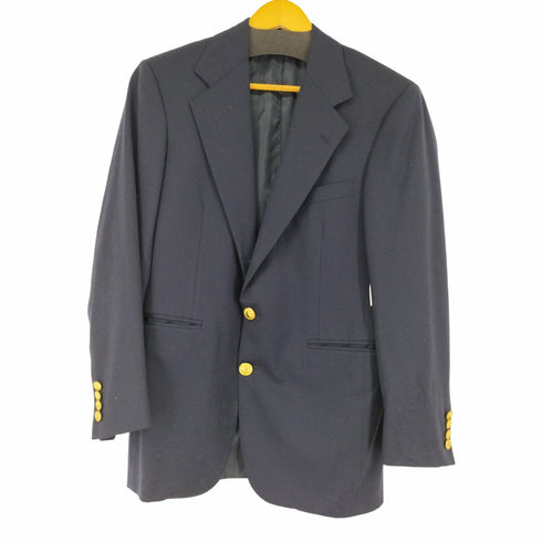 ポロバイラルフローレン Polo by RALPH LAUREN 90S 紺ブレ 金ボタン 3Bテーラードジャケット メンズ