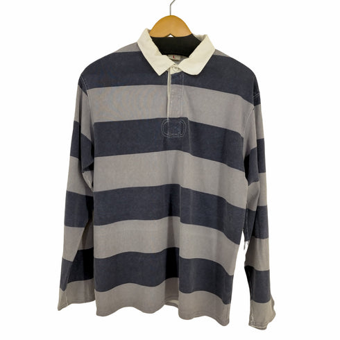 チャンピオン プロダクツ ユーエスエー CHAMPION PRODUCTS USA ボーダー ラガーシャツ メンズ JPN:L