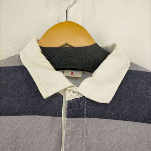 チャンピオン プロダクツ ユーエスエー CHAMPION PRODUCTS USA ボーダー ラガーシャツ メンズ JPN:L