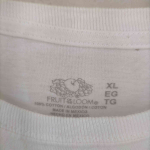 フルーツオブザルーム FRUIT OF THE LOOM 00S BEER RUN キャラクタープリント Tシャツ メンズ import:XL