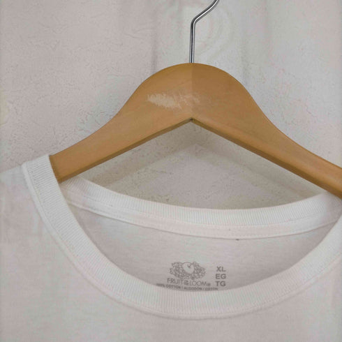 フルーツオブザルーム FRUIT OF THE LOOM 00S BEER RUN キャラクタープリント Tシャツ メンズ import:XL