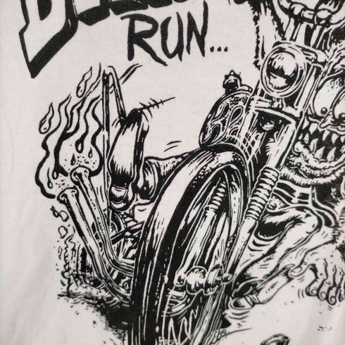 フルーツオブザルーム FRUIT OF THE LOOM 00S BEER RUN キャラクタープリント Tシャツ メンズ import:XL