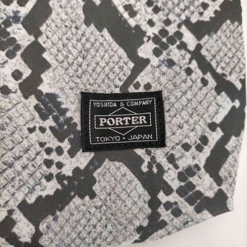 ポーター PORTER 85周年記念 パイソン柄 ショルダートートバッグ メンズ