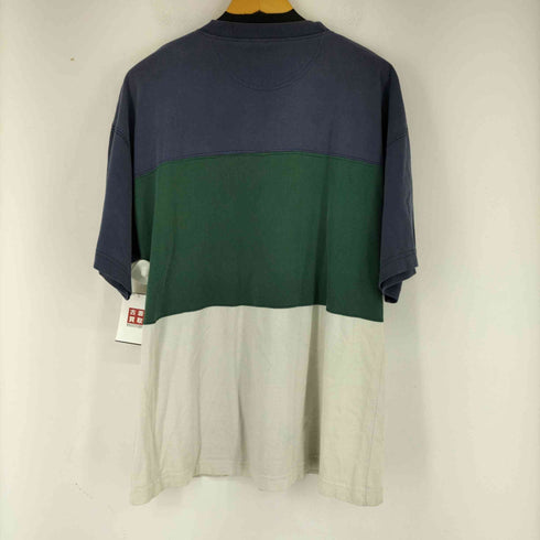 ボス BOSS MADE IN USA フロントプリント ボーダー Tシャツ メンズ import:L