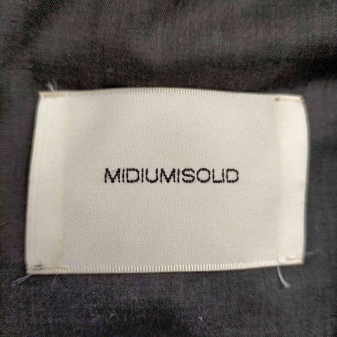 ミディウミソリッド MIDIUMISOLID 1タックイージーパンツ レディース 50