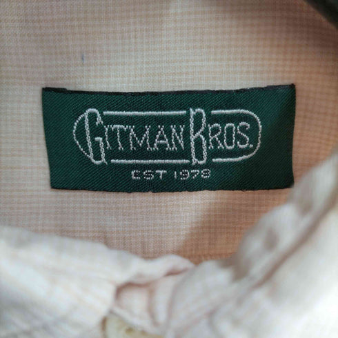 gitman bros MADE IN USA フロントポケット L/S シャツ メンズ import:M