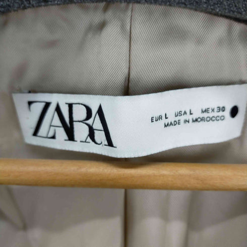 ザラ ZARA オーバーサイズフェイクレザーベスト メンズ L