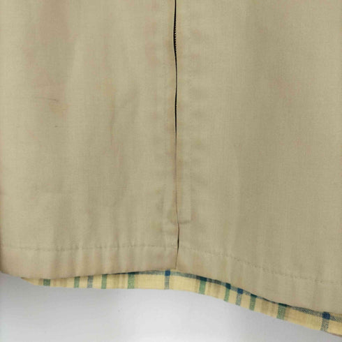 シアーズ Sears 70S TALON ZIP 裏地チェックスイングトップ メンズ US:42
