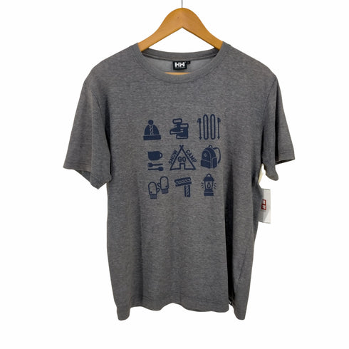 ヘリーハンセン HELLY HANSEN S/S SNOW CAMP TEE レディース import:L