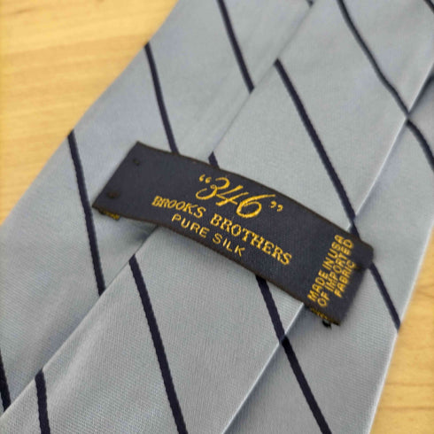 ブルックスブラザーズ 346 BROOKS BROTHERS ストライプシルクネクタイ メンズ