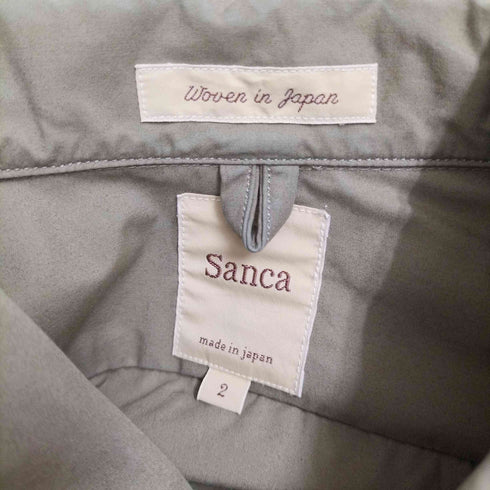 サンカ Sanca 2Layer Snap Button Shirt メンズ JPN:2