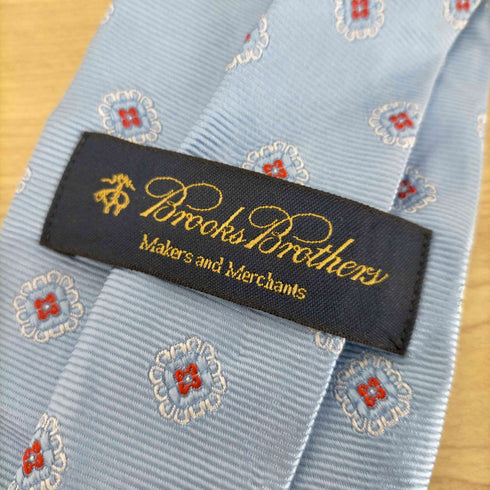 ブルックスブラザーズ BROOKS BROTHERS 総柄シルクネクタイ メンズ