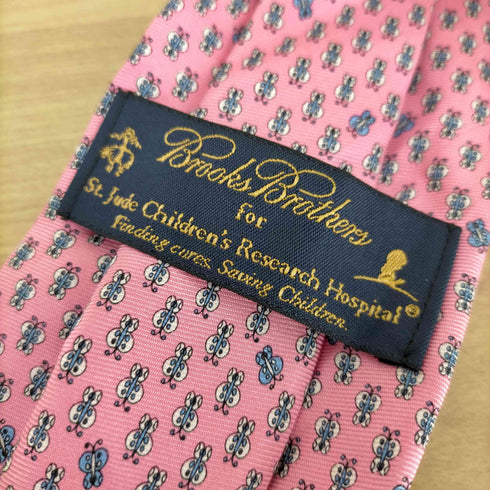 ブルックスブラザーズ BROOKS BROTHERS 蝶々柄シルクネクタイ メンズ