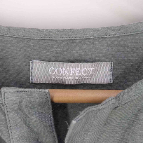 ネストローブ コンフェクト nest Robe CONFECT コットンリネンポプリンプルオーバーシャツ メンズ JPN:3