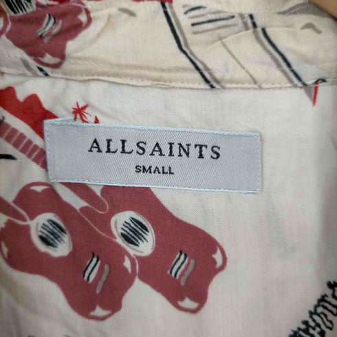 オールセインツ ALLSAINTS レーヨン100 アロハシャツ レディース import:S