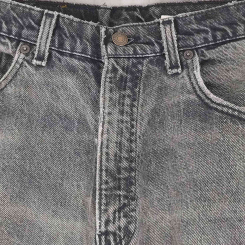 リーバイス Levis 90s 94年製 MADE IN USA ボタン裏546 550 後染め ブラックデニム メンズ 34/30