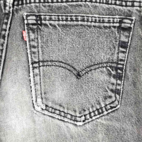 リーバイス Levis 90s 94年製 MADE IN USA ボタン裏546 550 後染め ブラックデニム メンズ 34/30