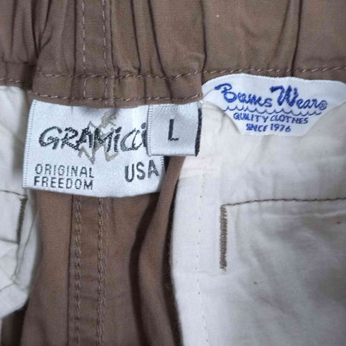 グラミチ GRAMICCI 別注 ラインショーツ クライミングショートパンツ メンズ L