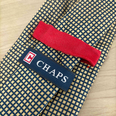 チャップス CHAPS ブロックチェックシルクネクタイ メンズ